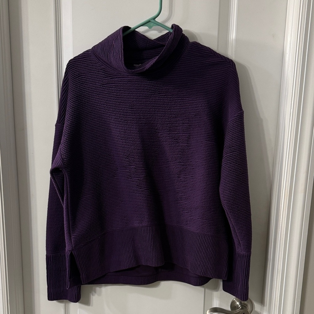 Calia Women's Purple Turtleneck Sweater